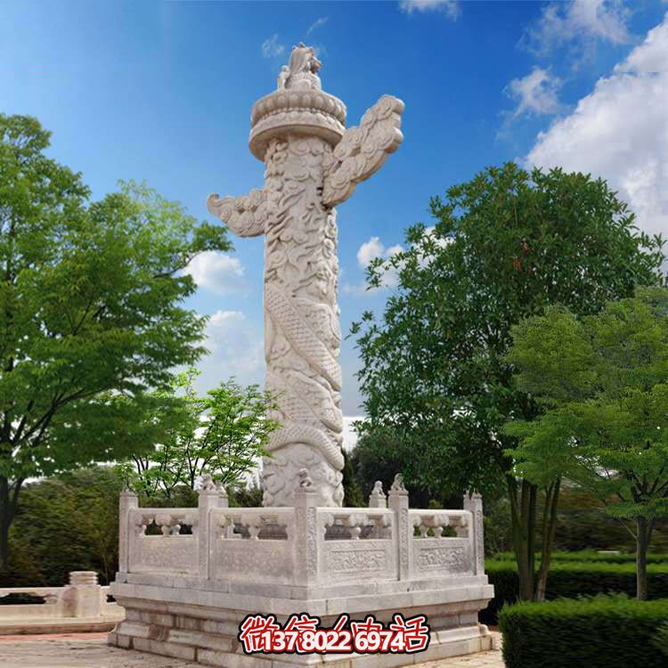 精美古典大理石宮殿柱子