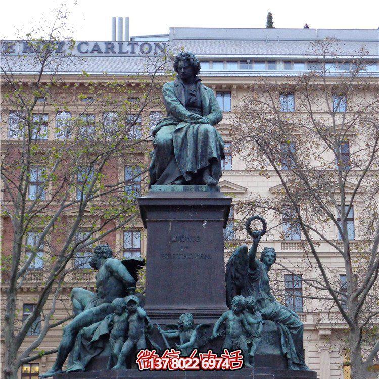 西方人物銅雕大型戶(hù)外園林景觀雕塑