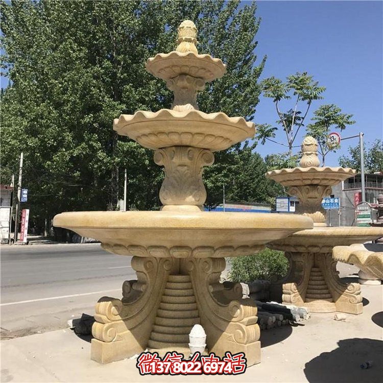 融合原創(chuàng)藝術的大型景觀噴泉雕塑