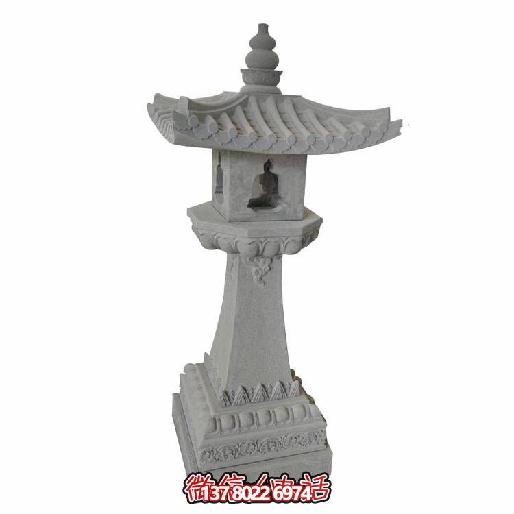 溫馨寧?kù)o的大理石戶(hù)外照明石燈