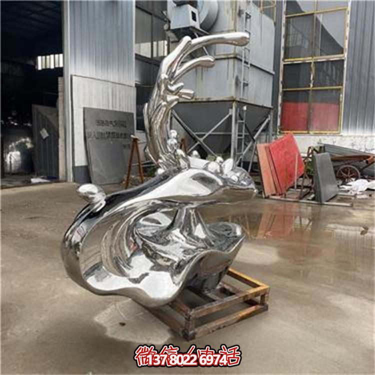 海浪抽象雕塑水景噴泉——點(diǎn)綴大型廣場(chǎng)、酒店門(mén)口