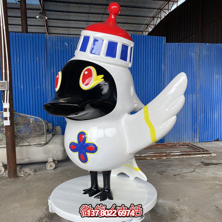 玻璃鋼動(dòng)物園游樂(lè)場(chǎng)景觀雕塑