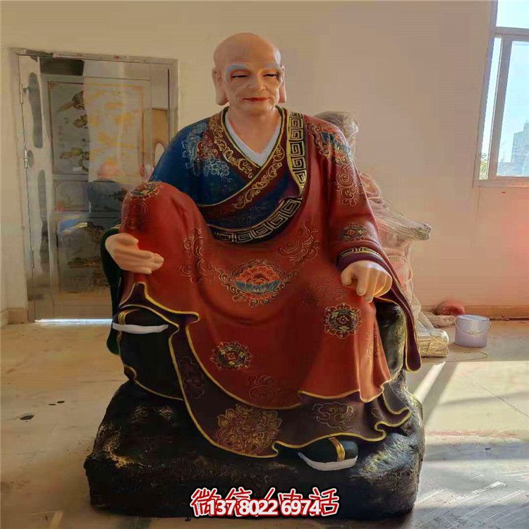 玻璃鋼彩繪十八羅漢雕塑——給寺廟和景區(qū)增添非凡風采