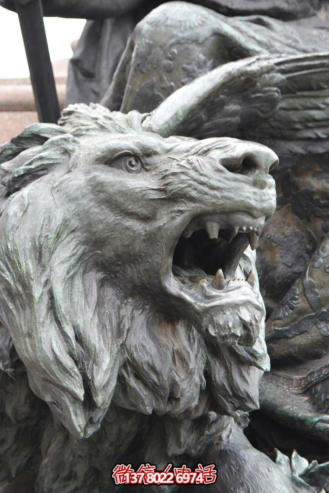 戶(hù)外園林石雕獅子雕塑