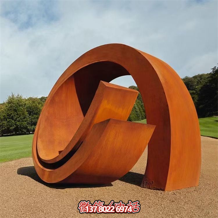 大型戶(hù)外不銹鋼園林抽象藝術(shù)景觀擺件